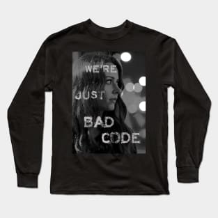 Root "Bad Code" Noir Long Sleeve T-Shirt